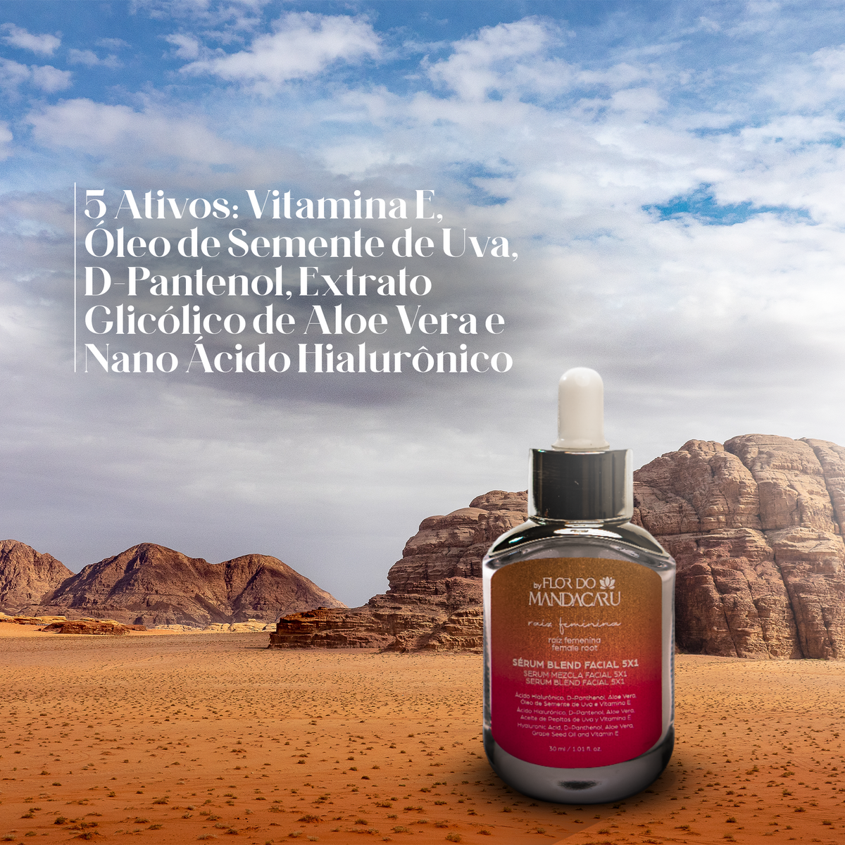 Sérum Blend Facial 5x1