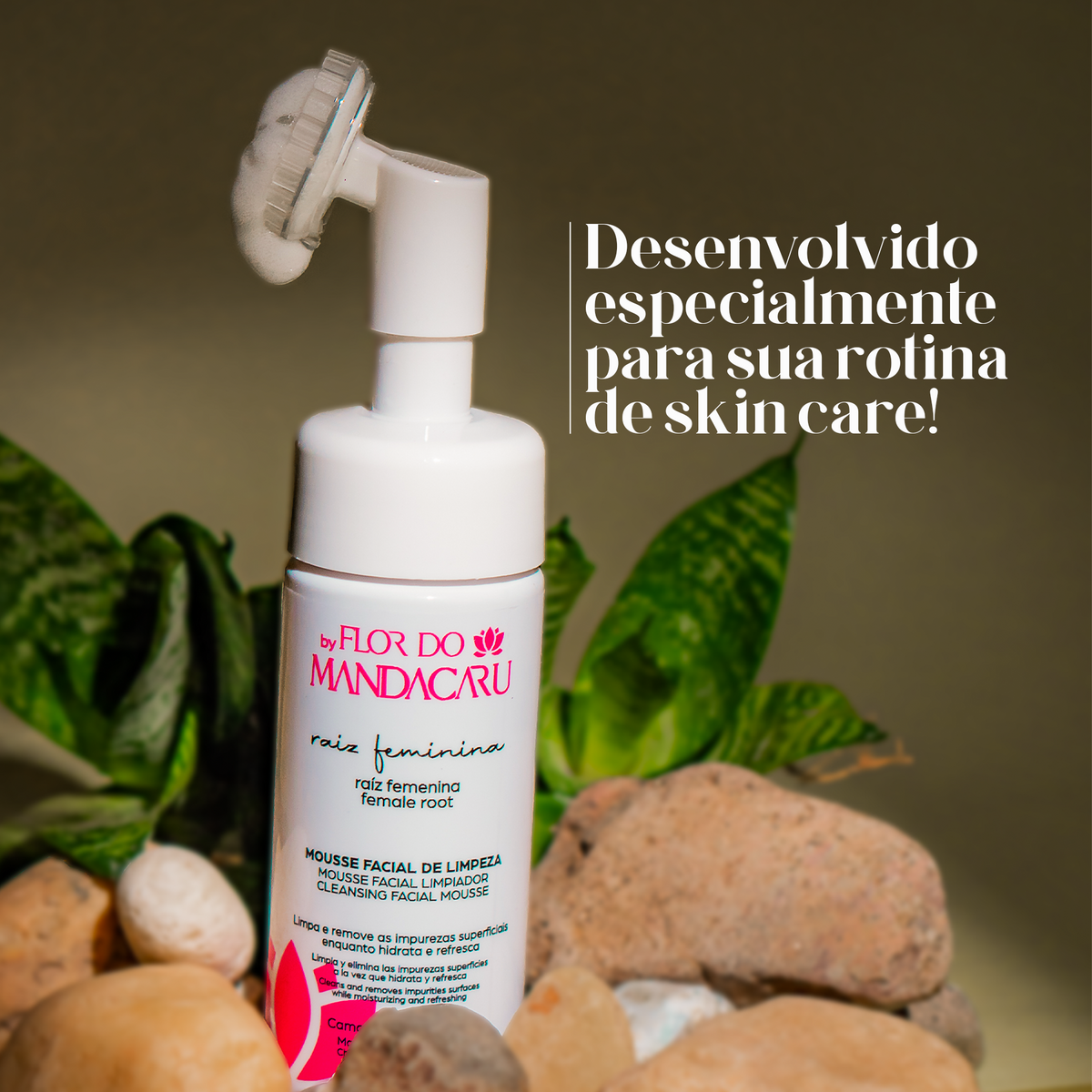 Mousse Facial de Limpeza